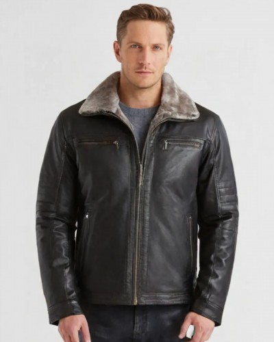 Bunda kožená BUGATTI pánska 225083/M 290