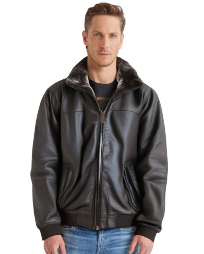 Bunda kožená BUGATTI pánska 225100/M 290