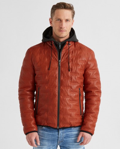 Bunda kožená MILESTONE pánska 531019 60715  ALONSO 84