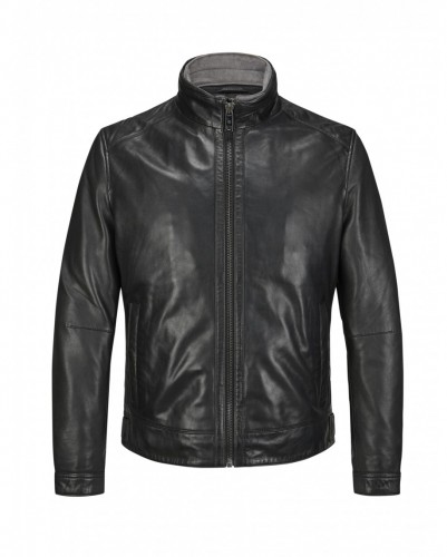 Bunda kožená MILESTONE pánska 531063 21295 BARNEY 99