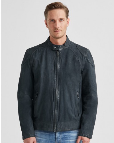 Bunda kožená MILESTONE pánska 612203 60780 NEVIO 38