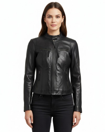 Bunda kožená MUSTANG dámska 310-24-083 1000