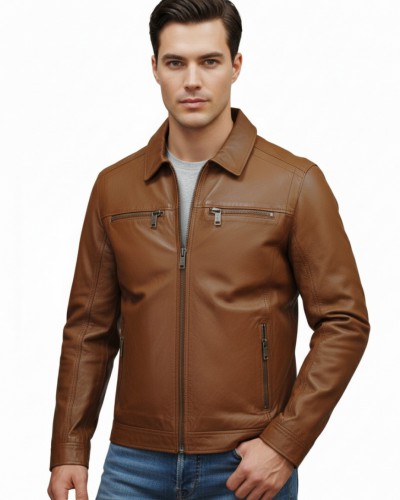 Bunda kožená MUSTANG pánska 310-21-630 5006