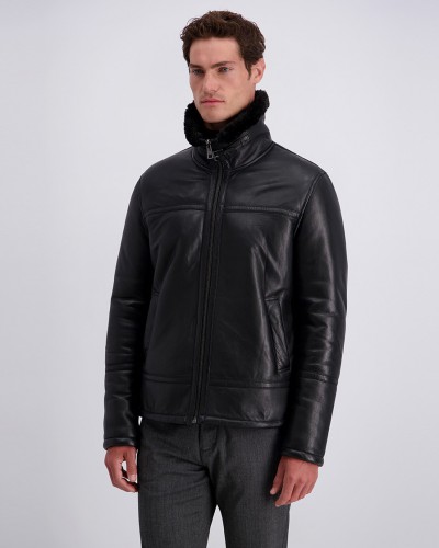 Bunda kožená PIERRE CARDIN pánska C8 10278.0100 9301