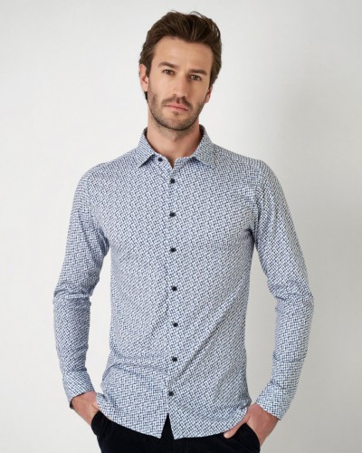 Košeľa DESOTO pánska 78128-3 KENT 541