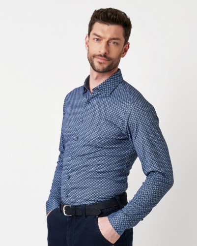 Košeľa DESOTO pánska 87128-3 KENT 533