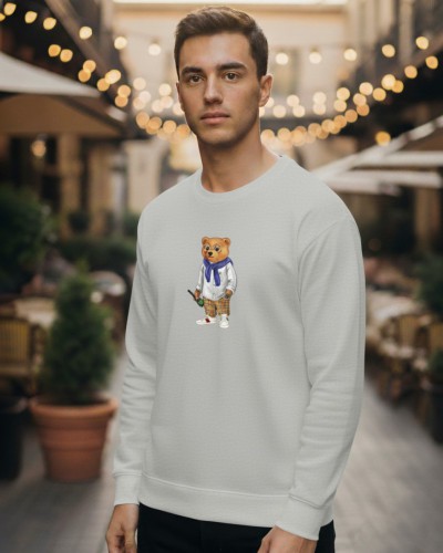 Mikina BARON FILOU pánska Organic P Filou X Grey