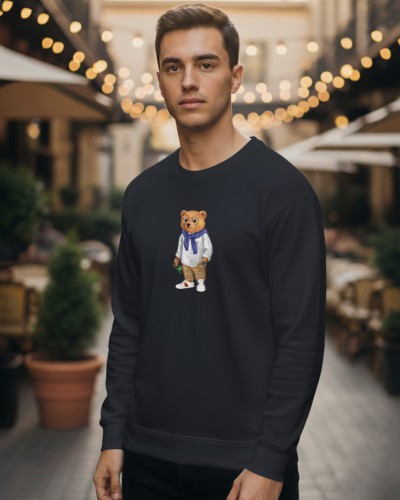 Mikina BARON FILOU pánska Organic P Filou X Navy Blue