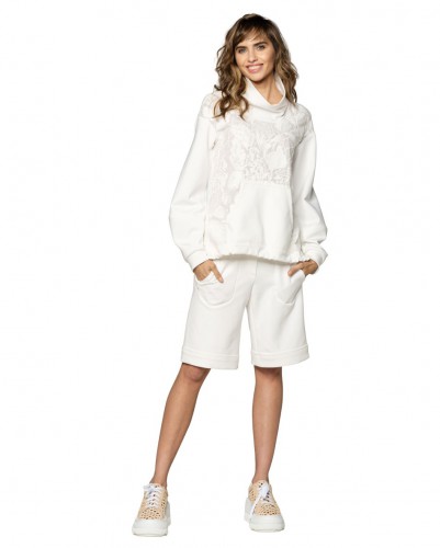 Mikina BEATE HEYMANN dámska 330-14 offwhite