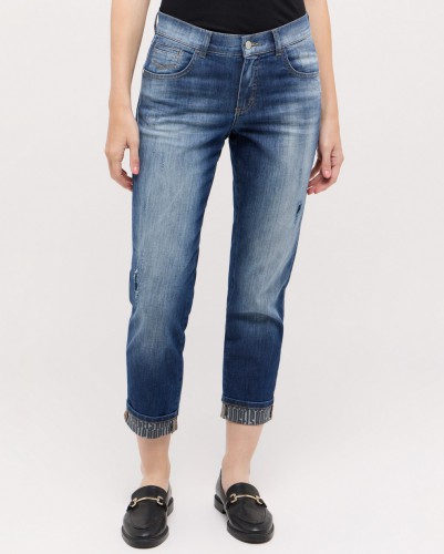 Nohavice ANGELS dámske 350 8108 DARLEEN CROP TU FONT 3388