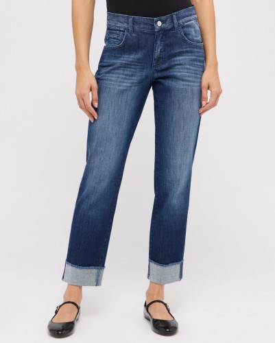 Nohavice ANGELS dámske 350 8143 DARLEEN CROP TU FRINGE 3258