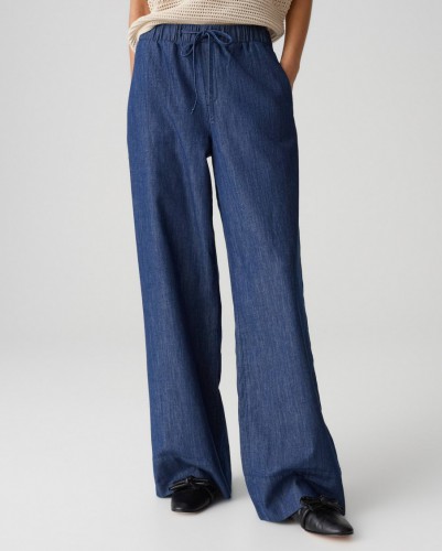 Nohavice OPUS dámske 10441013341366 Melane denim 70259