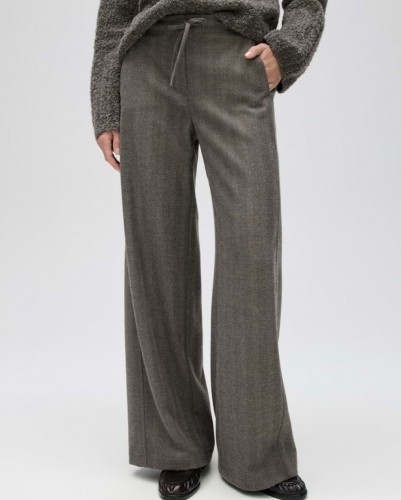 Nohavice OPUS dámske 10635314361475 Melane herringbone 80026