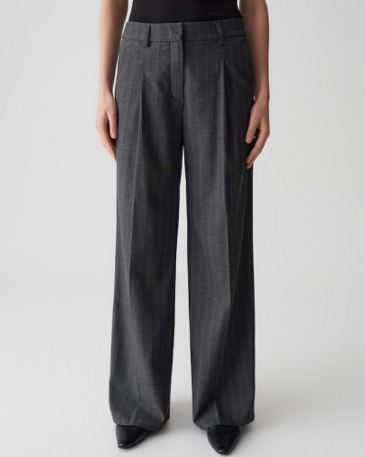 Nohavice OPUS PANTS dámske 10407713133352 Moira blaze 8072