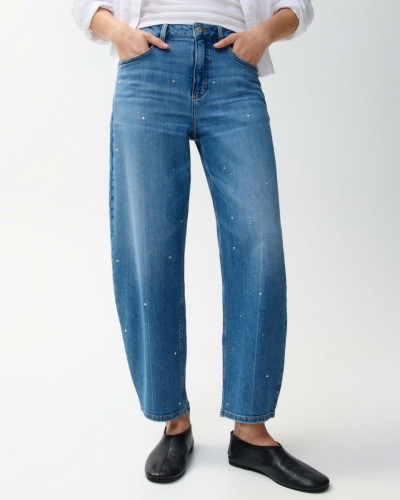 Nohavice OPUS pants dámske 10506413181432 Mari clear 70421