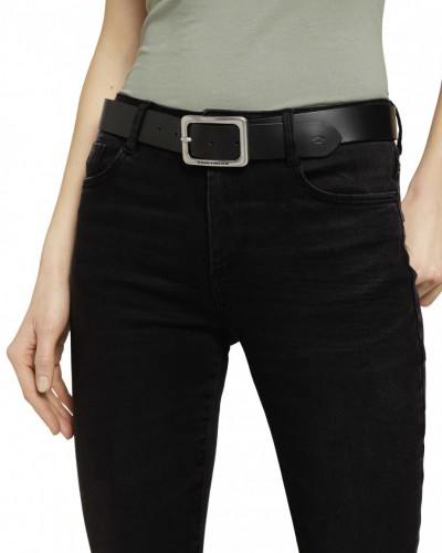 Opasok TOM TAILOR dámsky kožený 00711-004 9000