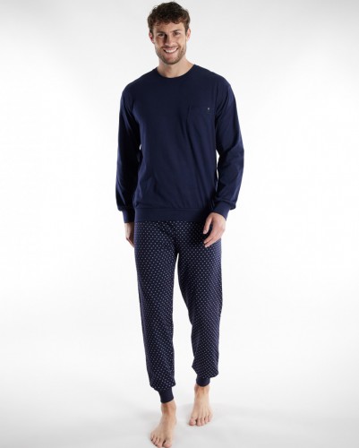 Pyžamo BUGATTI pánske 56116 6061 TURIN 635