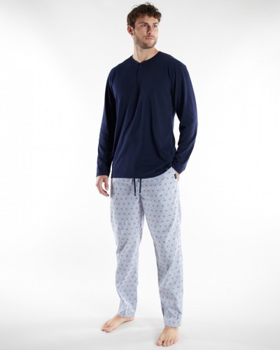 Pyžamo BUGATTI pánske 56120 6573 FLORENZ 628