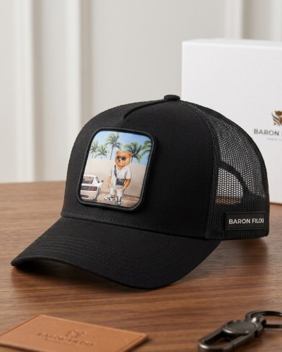 Šiltovka BARON FILOU pánska Trucker Cap Poster Filou CXVIII Blac