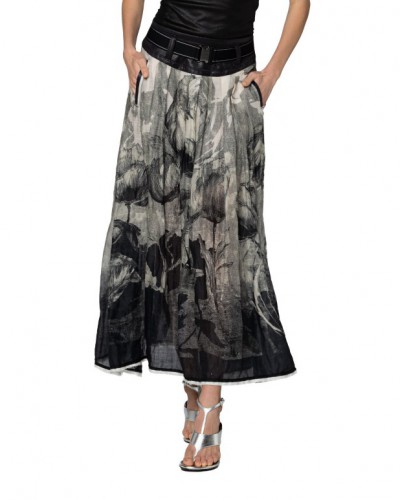 Sukňa BEATE HEYMANN dámska 355-31 black cream
