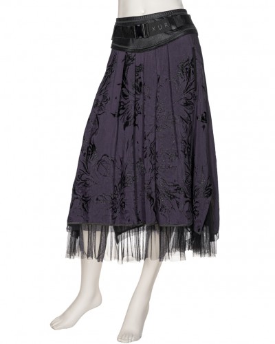 Sukňa BEATE HEYMANN dámska 426-32 aubergine