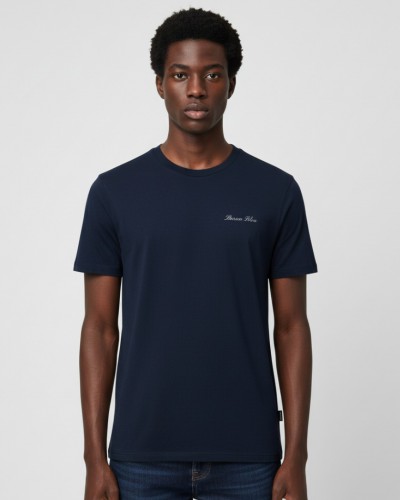 Tričko BARON FILOU pánske Backprint Filou CXLVI Navy Blue