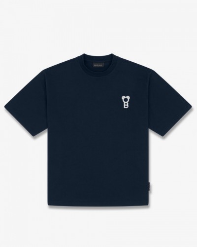 Tričko BARON FILOU pánske Signature Oversized T-Shirt Navy Blue