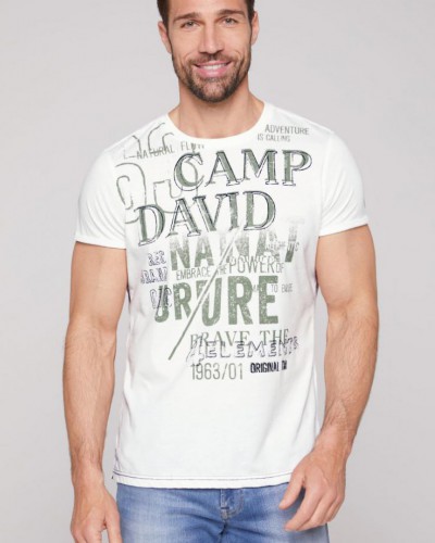 Tričko CAMP DAVID pánske CG2206-3765-22 undyed