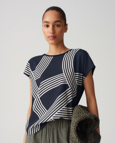 Tričko OPUS dámske 10438813322367 Sabethi print 60020