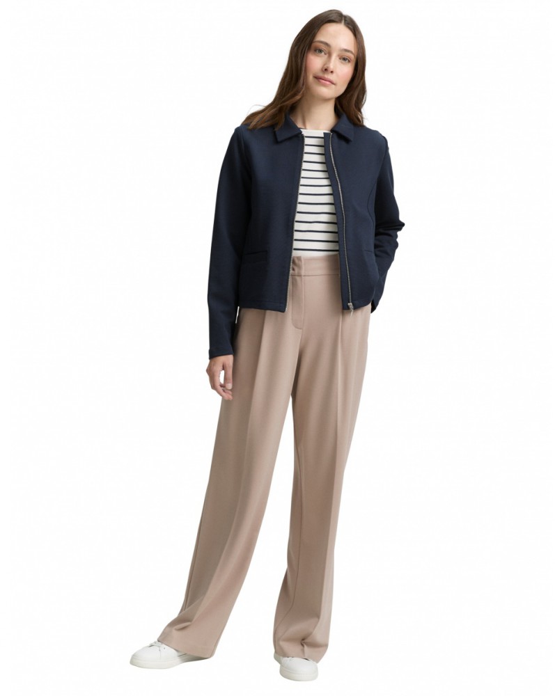 TTLEA broek met wijde pijpen door Tom Tailor TTLEA broek met wijde pijpen door Tom Tailor